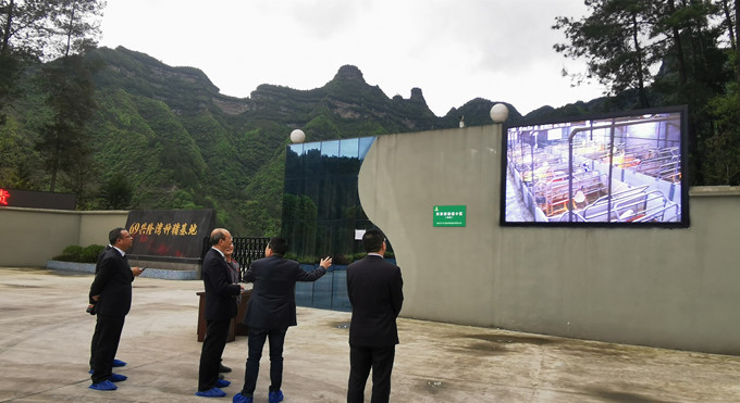 市农行刘副行长带队到69畜牧视察