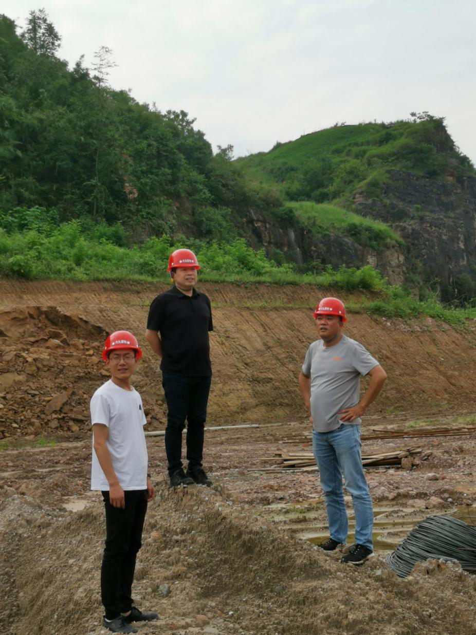 总经理罗云到园区项目检查指导工作
