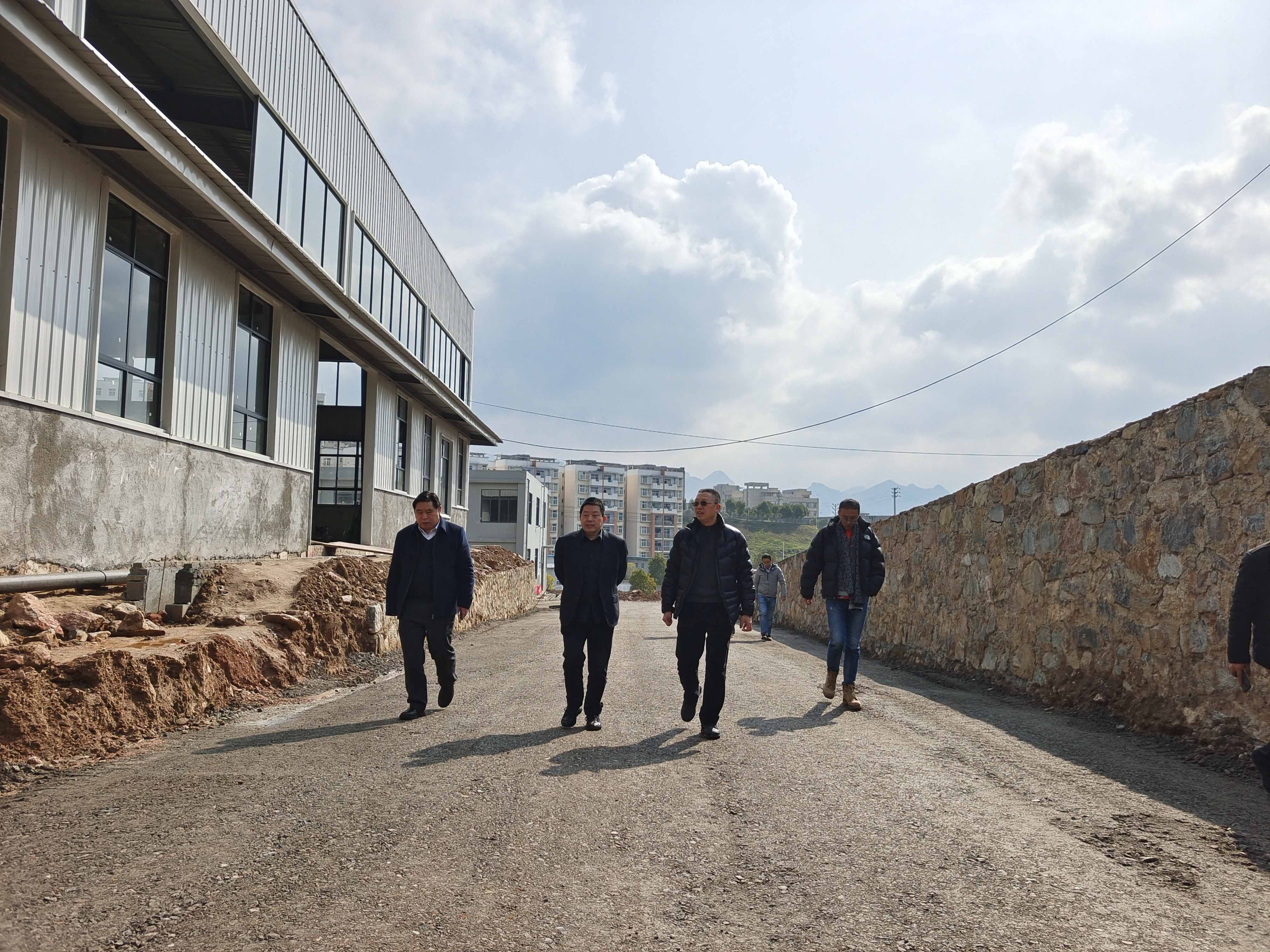 市发改委领导到69公司调研指导